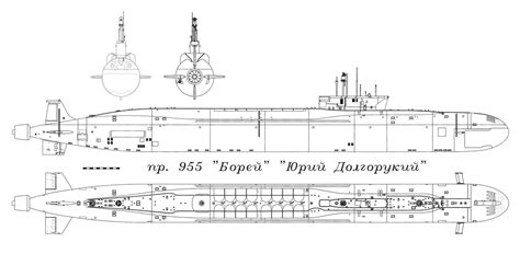 Borei Class Submarine Blueprint Download Free Blueprint For 3d Modeling