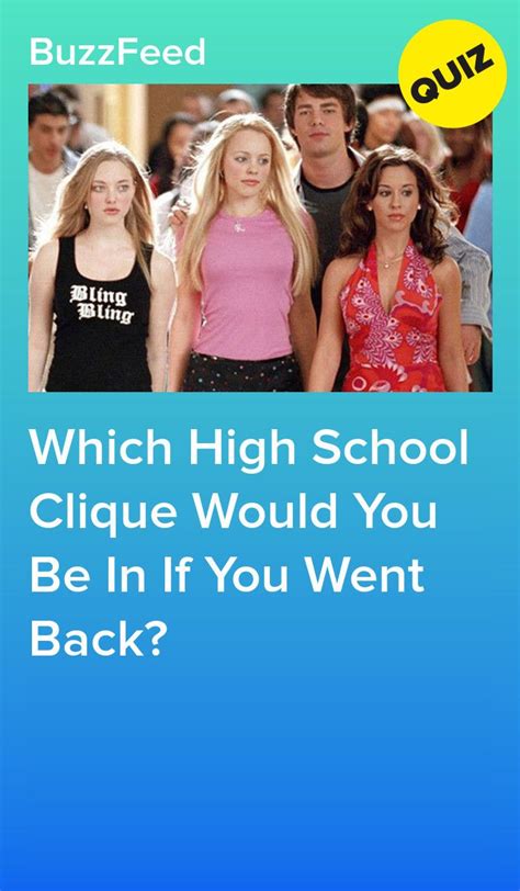 Which High School Clique Would You Be In If You Went Back High