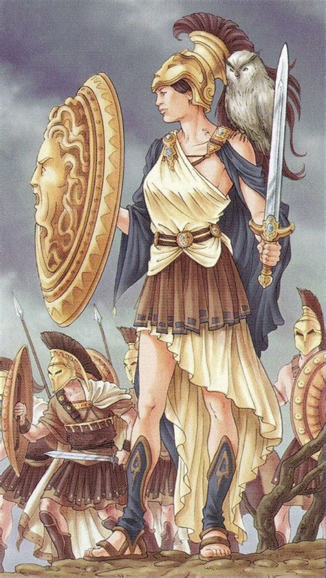 A Deusa Athena Um Pouco De Sua Mitologia E Magia Mitologia