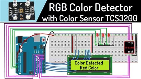 Color Sensor Tutorial Rgb Color Detector Project Using Arduino