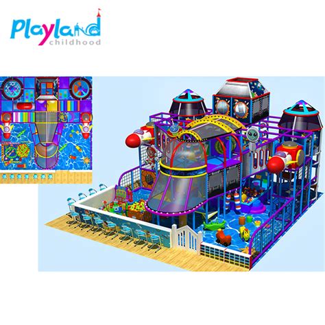 Kids Indoor Maze Playground Soft Part Equipment With Indoor Playground