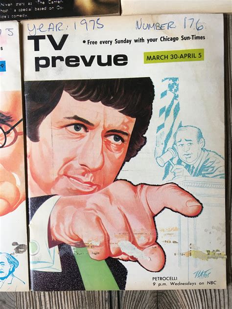 Vintage TV Prevues March 1975 From the Chicago Sun-times - Etsy