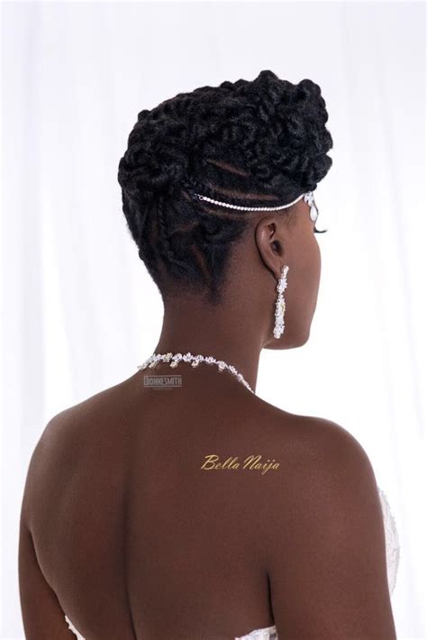 Natural Hair Bridal Updo With Chunky Twists Natural Hair Styles