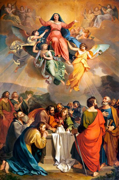 Holy Day Of Obligation Assumption Of The Bvm The Roman Catholic
