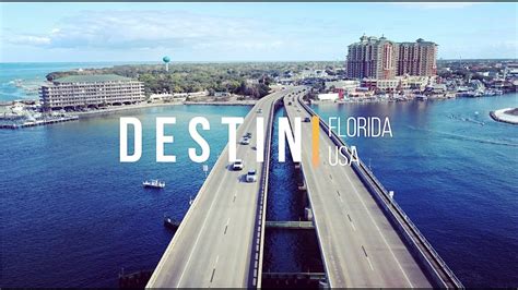 Destin Florida 4k Drone Footage Youtube