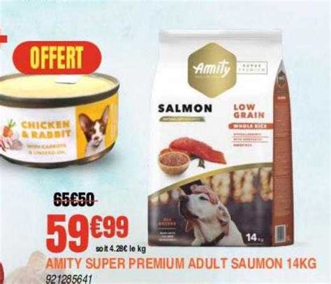 Promo Amity Super Premium Adult Saumon 14 Kg Chez Jardiland Icataloguefr