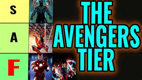 Tier Ranking Every Comic Book Avenger Ever Live Youtube