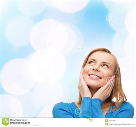 Happy Young Woman Stock Image Image Of Gesture Happy 44407893