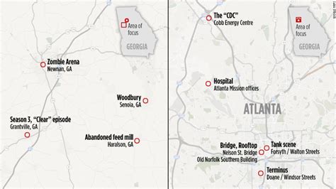 Walking Dead Tours Zombie Sites In Atlanta Rural Georgia