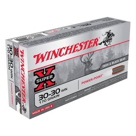 30 30 Winchester Winchester Ammo Super X Pp 170gr 20rdbx Gun Up