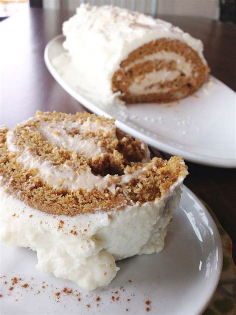 Pumpkin roll— a beautiful classic fall dessert that everyone loves! Recipe: Gluten Free Pumpkin Roll - Wheat Free Mom