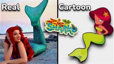 Zig And Sharko Characters In Real Life 💥 Youtube