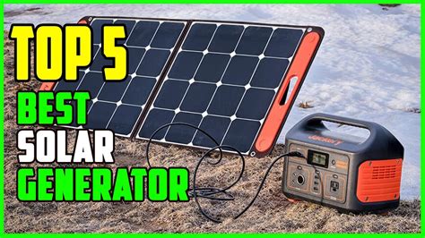Top 5 Best Solar Generators 2023 Best Camping Solar Generator
