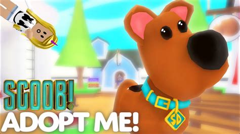Playing New Adopt Me Scooby Doos Update Roblox Youtube