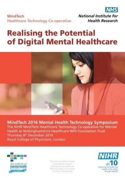 Realising The Potential Of Digital Mental Healthcare