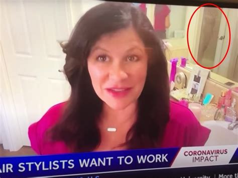 Sacramento Reporter Accidentally Shows Naked Husband In Shower During