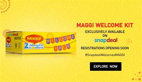 nestle india ties up with snapdeal to relaunch maggi noodles the american bazaar