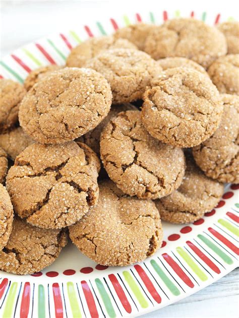 Healthy Ginger Cookies Happy Healthy Mama