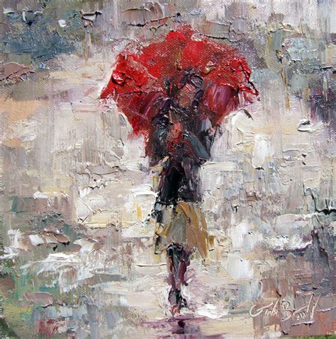 Red Umbrella Paintings