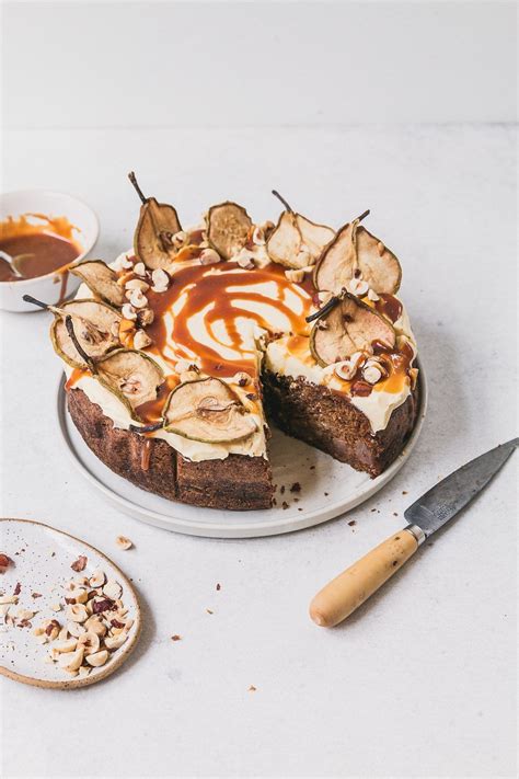 Pear Ginger Hazelnut Cake With Maple Frosting The Brick Kitchen