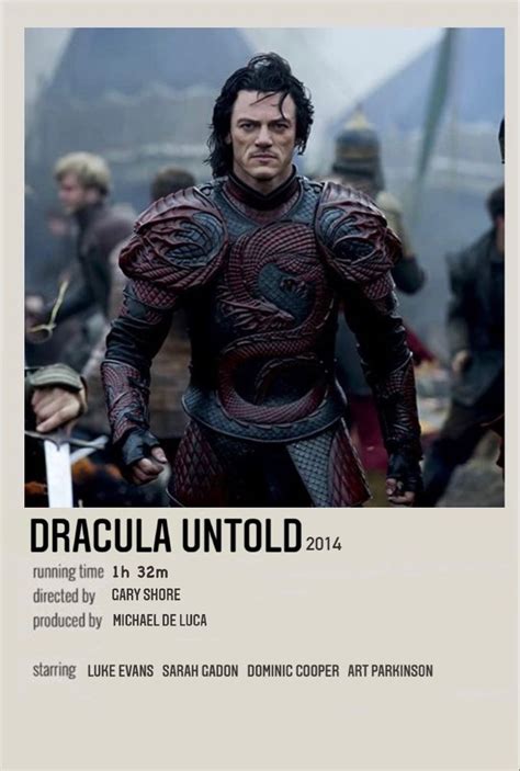Dracula Untold Movie Poster In 2022 Dracula Untold Movie Posters