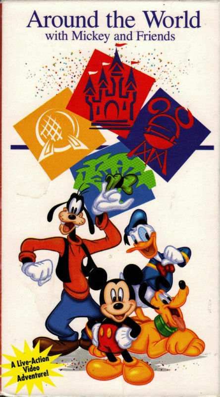 Around The World With Mickey And Friends 400132001027 Disney Video