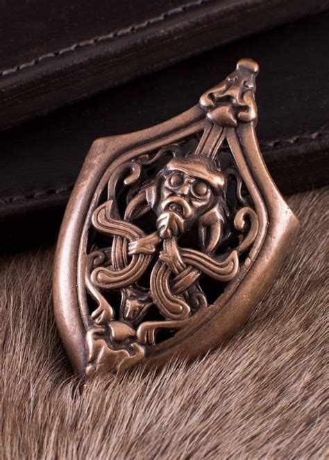 Chape For Viking Sword Scabbard Bronze