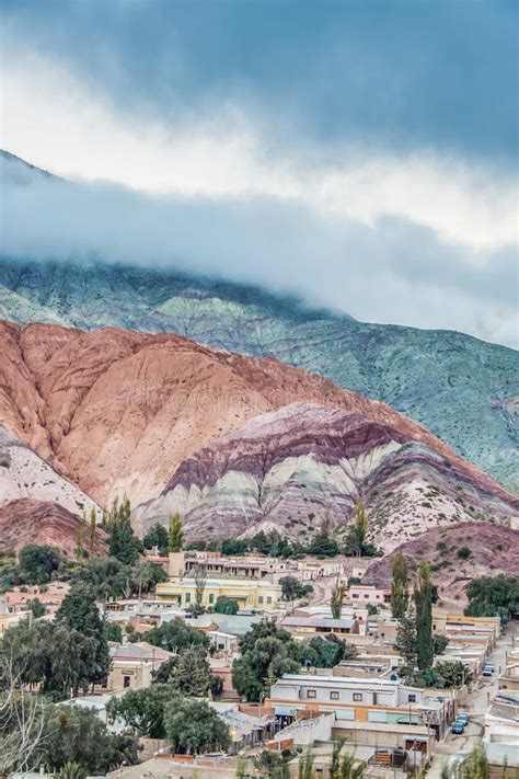 Hill Of Seven Colors In Jujuy Argentina Stock Image Image Of