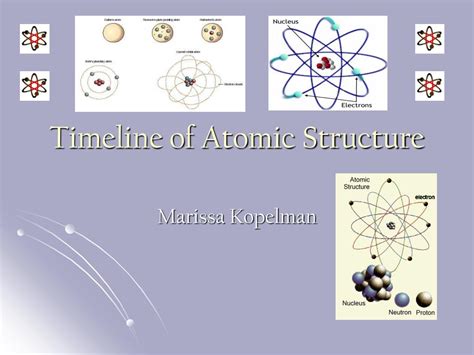 Ppt Timeline Of Atomic Structure Powerpoint Presentation