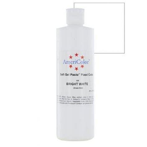 Americolor Icing Colors : Americolor Bright White Soft Gel
