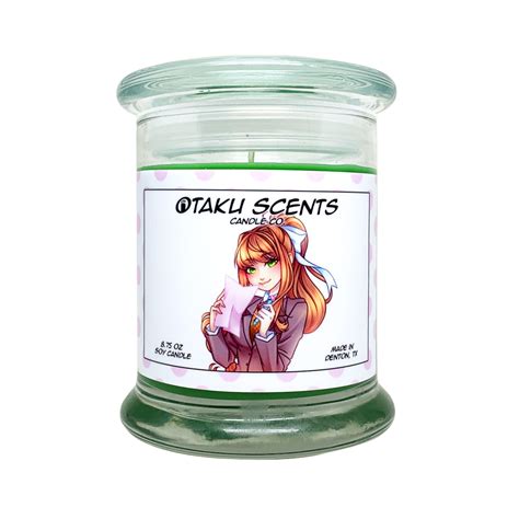 Monika Anime Inspired Soy Candle Otaku Scents