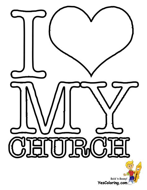 Kids could color this page as an introduction to a lesson, or as part of a free time activity. Church Family Coloring Pages Coloring Pages