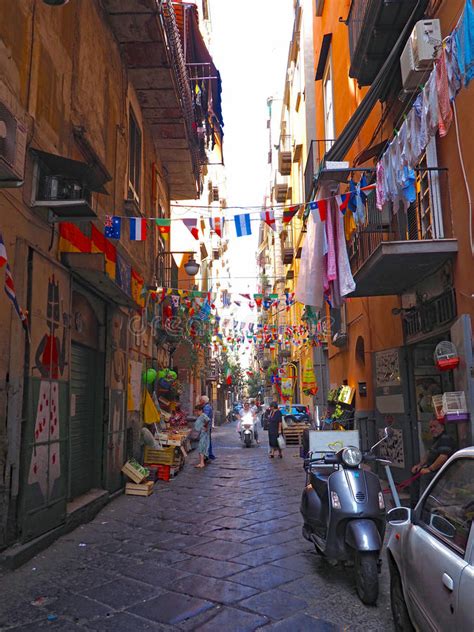 The Streets Of Naples Editorial Stock Image Image Of Italian 78899064