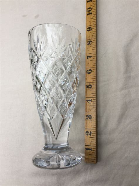 Royal Doulton Crystal Vase Etsy