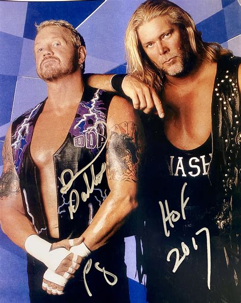 Autographed 8 X 10 Ddp And Nash Diamond Dallas Page