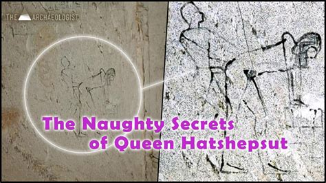 Naughty Graffiti Showing Controversial Intercourse Scene Of Queen Hatshepsut A Whisper Of