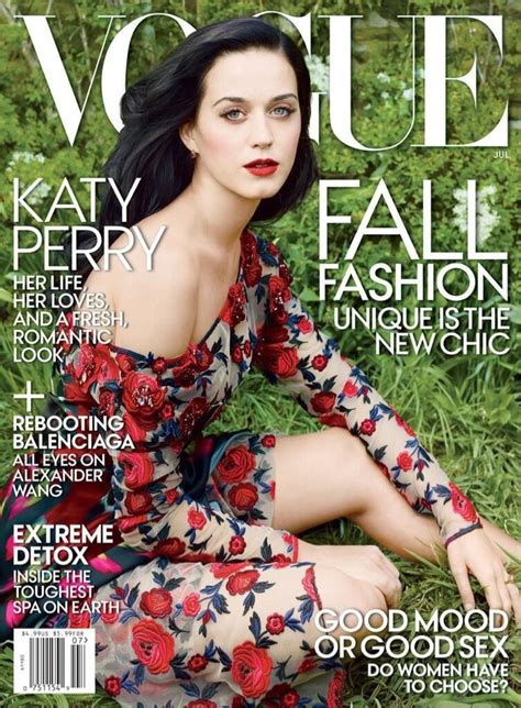 Katy Perry Vogue Cover Diet Revealed Ecanadanow