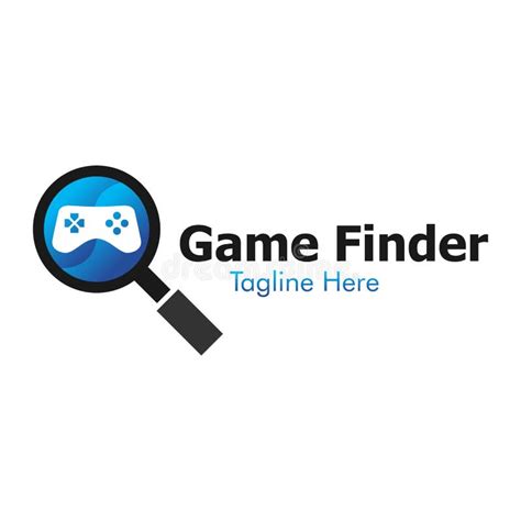 Illustration Vector Graphic Of Game Finder Logo Stock Vector