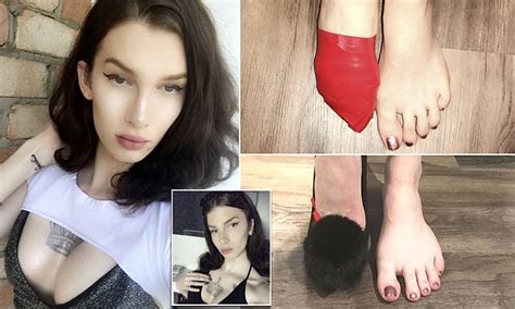Trans Gold Coast Woman Binds Feet To Make Them Smaller Daily Mail Online