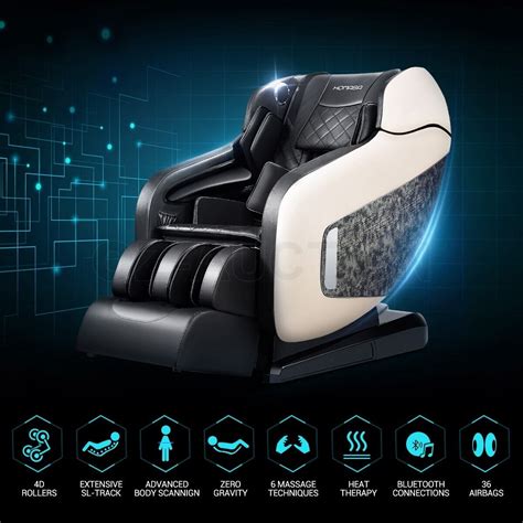 Homasa Full Body 4d Electric Massage Chair Zero Gravity Shiatsu Heating Massager Ebay