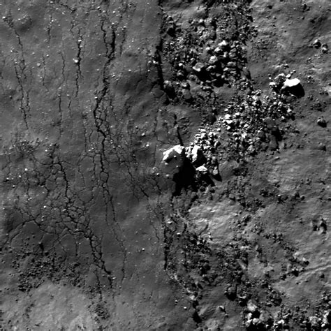 Boulder On The Edge Lunar Reconnaissance Orbiter Camera
