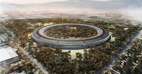 Apple Headquarters Plan Moves Forward Foster Partners Seek