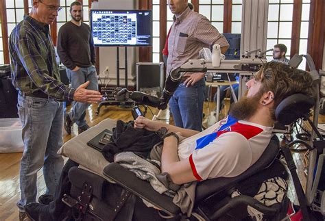 A Paralyzed Man Can Feel Touch Through A Prosthetic Hand