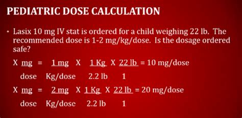 Dosage Calculations Peds Practice Flashcards Quizlet