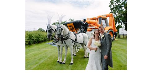 a newlywed shropshire couple wowed party guests love shrewsbury