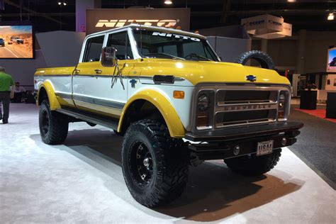 The Ultimate Hauler Insanely Unique 1972 C50 Chevy Crew Cab Tensema17