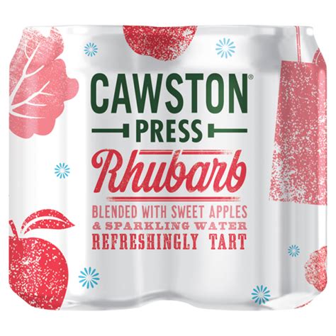 Cawston Press Sparkling Rhubarb 4 X 330ml We Get Any Stock