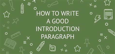 How To Write An Introduction Paragraph For An Essay Step By Step How