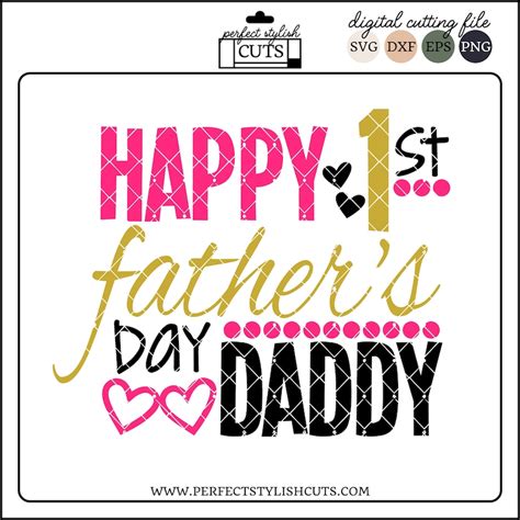 191 First Fathers Day Svg Free Svgpngeps And Dxf File Include