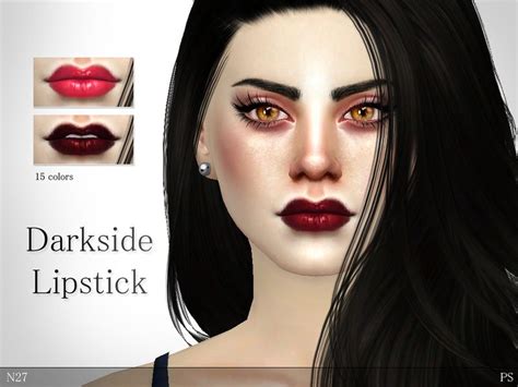 Lips In 15 Colors Found In Tsr Category Sims 4 Female Lipstick